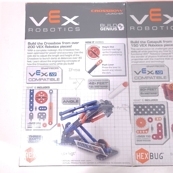 VEX Robotics HexBUG 3 Pack Dart Shooter Launchers STEM Construction Kit Bundle - Picture 5 of 10